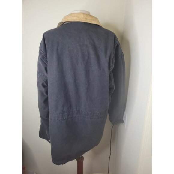 Urban Equipment Mens Chore Barn Jacket M Plaid Lining Corduroy Collar Cotton - Picture 2 of 7